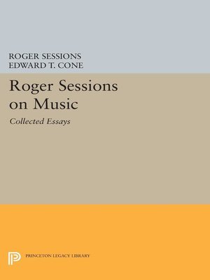 cover image of Roger Sessions on Music